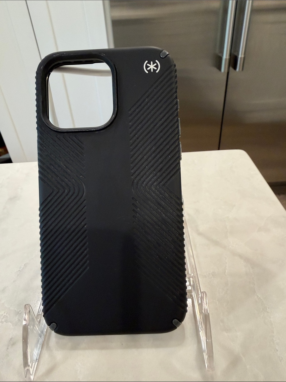 speck Black IPhone 15 Pro Textured Grip Phone Case
